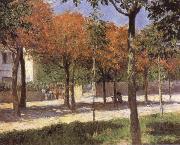 Square at Argenteuil Gustave Caillebotte